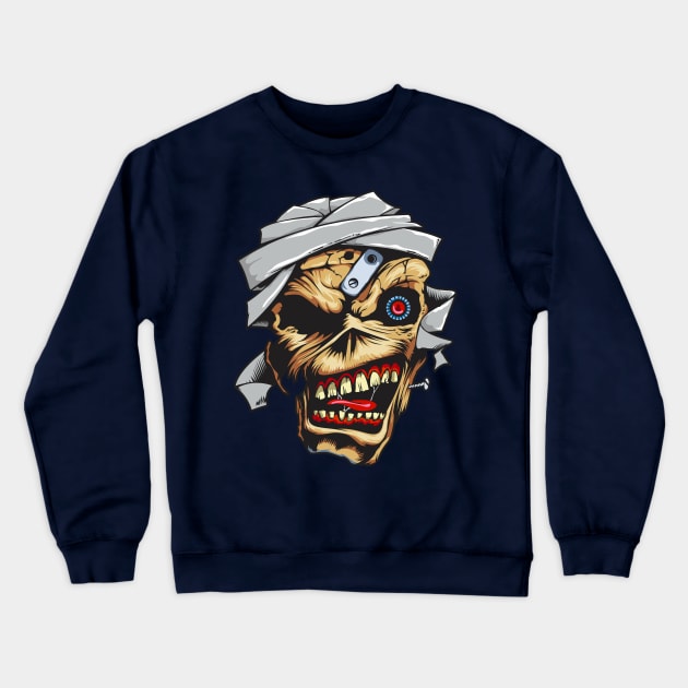 Zombie mummy Crewneck Sweatshirt by herry93